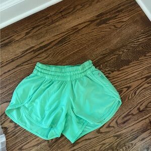Lululemon Athletica Green Athletic Shorts